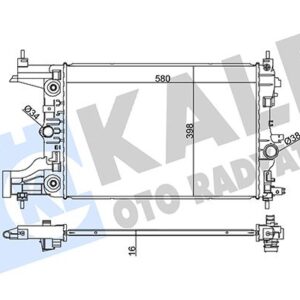RADYATÖR ASTRA J-CRUZE J300-J305-J308 AL/PL/BRZ 580x398x16