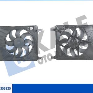 RADYATOR FANI KOMPLE NISSAN QASHQAI J10-JJ10 07 13 1.5dCi 2.0