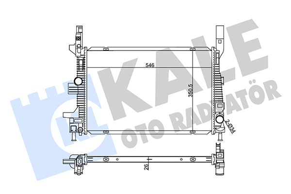 MOTOR SU RADYATÖR FORD GRAND C-MAX FOCUS III 11 TRANSIT CONNECT 14 1.5 TDCI F1F18005HB-1889730