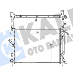 RADYATÖR BRAZING RENAULT KANGOO-GRAND KANGOO RADYATÖR 8200418329