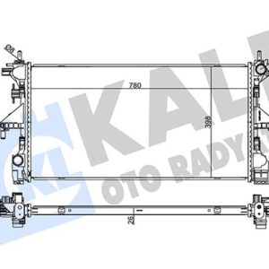 SU RADYATÖRÜ PEUGEOT BOxER-CITROEN JUMPER 2.2 3.0HDI 06 FIAT DUCATO 2.3D MTJ 11 MT MEKANİK 781x416x24 1616950280-1382424080-1617023380-1618094280