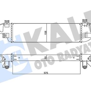 INTERCOOLER MITSUBISHI L200-TRITON AL/PL/BRZ 50 MM