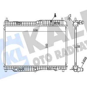 MOTOR RADYATORU FIESTA CB1 08 12 VI 08 1.4 EFI AT 1.4 1.6 OTOMATIK ŞANZIMAN 350 538 16 8V518005FD-1775583-1775583