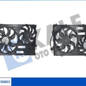 VW TRANSPORTER T5 1.9-2.5 TDCİ 03-09 FAN MOTORU DAVLUMBAZLI 7H0121207H-7H0959455A-7H0959455D