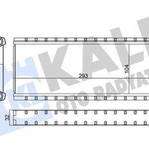 KALORİFER RADYATÖRÜ COMBO E-GRANDLAND-ZAFIRA LIFE-VIVARO C-PARTNER-BERLINGO-P3008-P5008-EXPERT- RIFTER-C4-C5 AIRCROSS-PICASSO-JUMPY IV