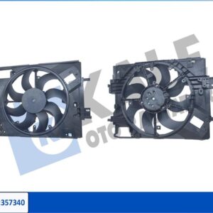 FAN MOTORU DAVLUMBAZLI RENAULT CLIO VCAPTUR II 1.0 TCE 19 REZİSTÖRSÜZ 12V 150W 2200RPM 214810411R