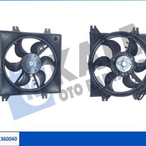 FAN GRUBU HYUNDAI ACCENT II 1.3 1.5 1.6 1.5CRDI 00-05- 12V