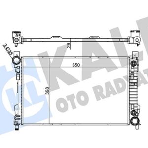 MOTOR SU RADYATORU MERCEDES W203 CL203 S203 C209 A209 R171 A2035000303