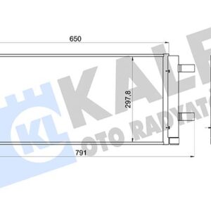 KLIMA RADYATORU BMW F40 F44 F45 F46 F48 F39 MINI COUNTRYMAN F60