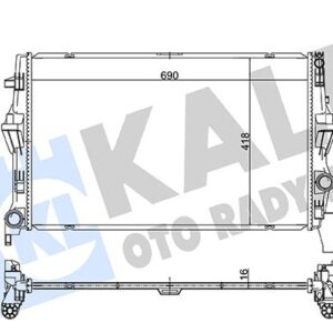 MOTOR SU RADYATORU MERCEDES VITO W447 14 A4475010201