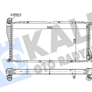 MOTOR SU RADYATORU BMW M47 M57 M67 E39 E38