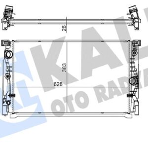 MOTOR SU RADYATORU BMW B47 B57 G30 G31 G32 G11 G12 G14 G15 G16