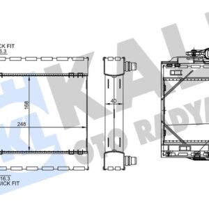 ILAVE SU RADYATORU SAG BMW F10 F01 F06 F07 F12 F13