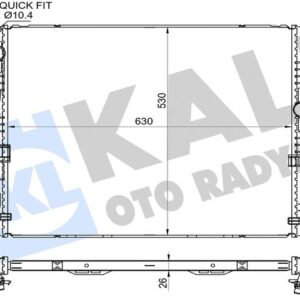 MOTOR SU RADYATORU BMW B46 B57 B58 G30 G31 G11 G12