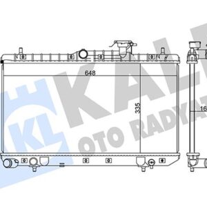 RADYATÖR ACCENT-ACCENT II AL/PL/BRZ 335x648x16 2531025300