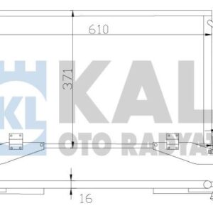 KLIMA RADYATORU MERCEDES E-CLASS W210 S210 A2108300370