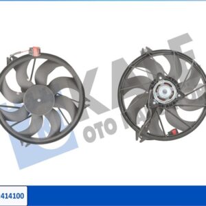 FAN MOTORU DAVLUMBAZLI P206 1.1-1.4-1.4-1.6-2.0 16V-1.6HDI-2.0HDI 98 250W-385mm 1253.C9-1253.R7-1254.87
