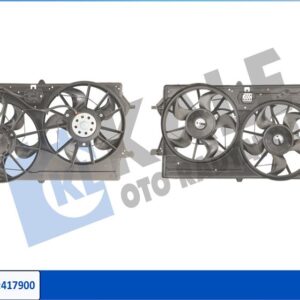 FAN MOTORU KOMPLE AC CIFTLI 1.6 ZETEC 16V FOCUS BM 98 04 1075132-98AB8C607FM-98AB8C607GM