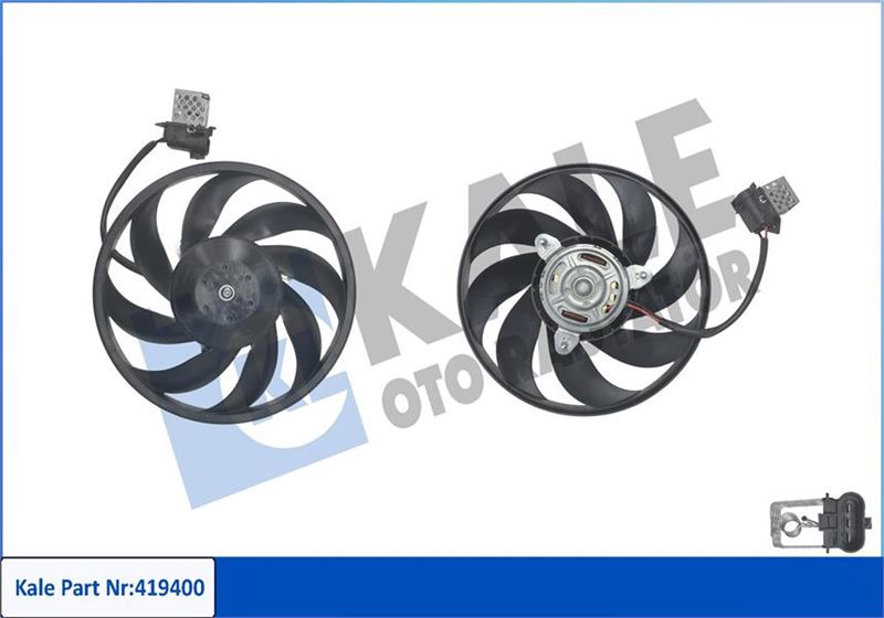 FAN MOTORU DAVLUMBAZLI OPEL CORSA C-TIGRA 250W-294mm 1341338-9129966