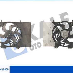 FAN MOTORU KOMPLE P2008-P207-P208-P301-C-ELYSEE-C2-C3-CROSSLAND 1.2-1.4-1.6 9801666680-1610781580-1253.H5
