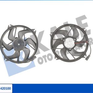 FAN MOTORU PERVANE CITROEN C4 I-II-DS4 PEUGEOT P307-P307 CC-P307 SW 200W-385mm 1253.A9-1253.C0