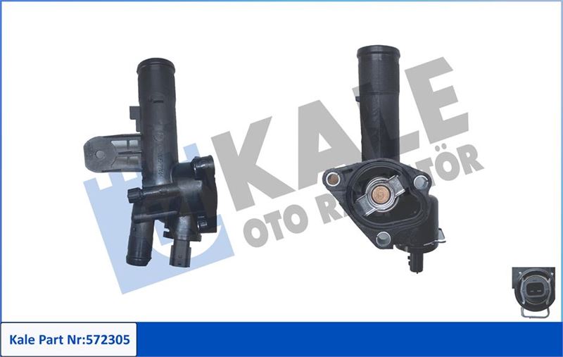 KOMPLE TERMOSTAT-PLASTİK GÖVDELİ 83 C DACIA DOKKER-DUSTER-LODGY-LOGAN II-SANDERO II-NISSAN CUBE-JUKE MICRA III-NOTE-NV200-EVALIA-QASHQAI-QASHQAI 2