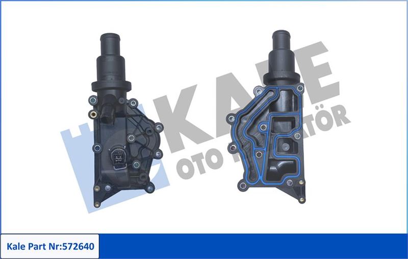 KOMPLE TERMOSTAT-PLASTİK GÖVDELİ 89 C RENAULT CLIO-GRAND SCENIC-MEGANE-MODUS-GRAND MODUS-SCENIC TWINGO-WIND 8200158269-8200561434