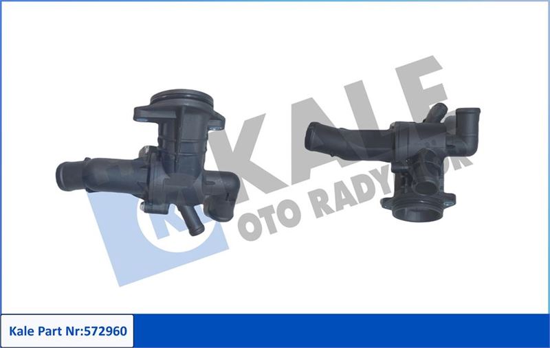KOMPLE TERMOSTAT-PLASTİK GÖVDELİ 87 C SEAT IBIZA IV-SKODA FABIA I-ROOMSTER-VW POLO V 03P121111D-03P121111E