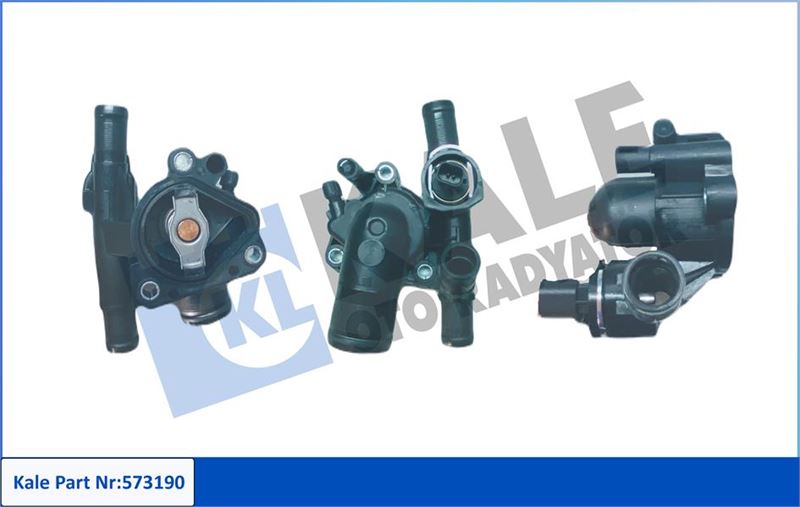 KOMPLE TERMOSTAT-PLASTİK GÖVDELİ 83 C NISSAN PRIMASTAR-OPEL VIVARO A-RENAULT MEGANE II-SCENIC II TRAFIC II 4433121-4434144--4434190
