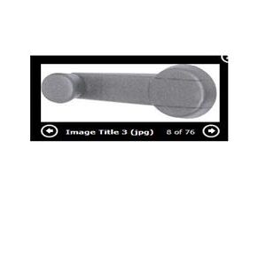 CAM AÇMA KOLU PULLU GRİ R9-R12 TOROS PK:4 AD 7704001315-7704003710-7702252802