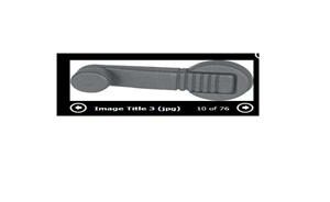 CAM AÇMA KOLU GRİ R9 YM 97 MD R11-R19-R21-EXP 326 7702253025-7702253988