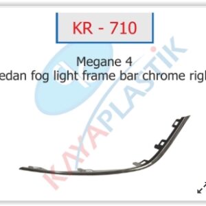 SİS FAR ÇERÇEVESİ ÇITASI KROM SAĞ SEDAN MODEL MEGANE 4 261A20197R
