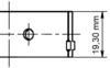 KOL YATAK 0.25 ASTRA-VECTRA-OMEGA-FRONTERA X2.0XEV-SE-X2.2SE-C1.8NE-NZ-SV-XE-X18XE-C2.0NE-XE 622729-90010459