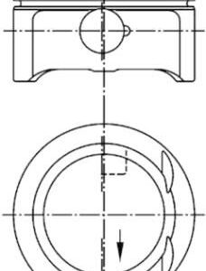 PISTON SEGMAN STD. 90.91mm MERCEDES M111 W202 C208 W210 R170