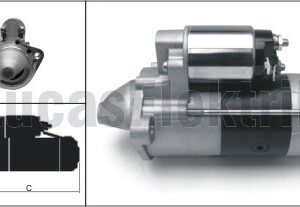 MARŞ MOTORU MITSUBISHI L200 2.5L 4D56T DI-D CR 4X2 4X4 KA4T KB4T 05-14 / L300 2.5L 4D56 P15V 93-08 12v 2.2kw 10 DİŞ