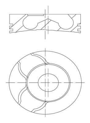 PİSTON SEGMAN 0.60 85.60mm P206-P306-P307-P406-P607-BOXER-PARTNER-EXPERT-JUMPY-C4-C5 2.0HDI-2.0JTD PKW-RHZ-RHY-DW10ATED