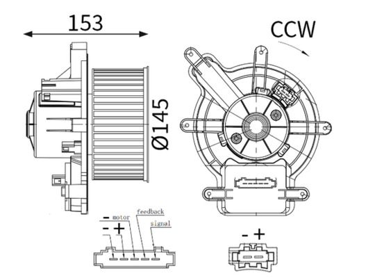 KALORİFER MOTORU PEUGEOT P3008-P5008 BLOWER CITROEN DS5 09