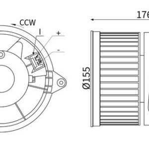 KALORİFER MOTORU FOCUS 98-05 /CONNECT 02-14