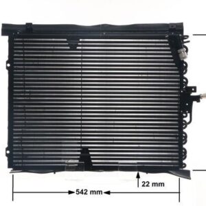 KLIMA RADYATORU MERCEDES W124 S124 C124 A1248301070