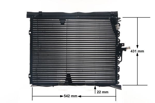 KLIMA RADYATORU MERCEDES W124 S124 C124 A1248301070