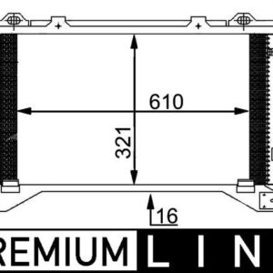 KLIMA RADYATORU MERCEDES E-CLASS W210 S210 A2108300470