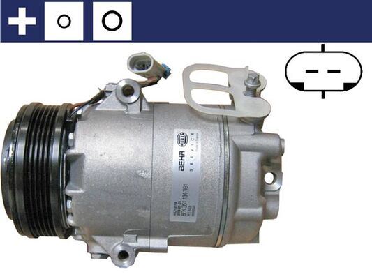 KLİMA KOMPRESÖRÜ ASTRA G 1.4-1.6-1.8 16V 02-09 CORSA C 1.4-1.6-1.8 00 MERIVA 1.4 -1.6 16V 03-10 6854024-1854111-93176855-93168631