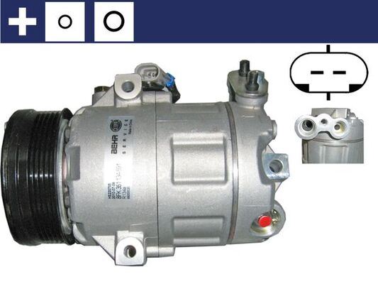KLİMA KOMPRESÖRÜ ASTRA G 1.4 16V-1.6 16V-1.8 16V-2.0 16V 98-05 109mm