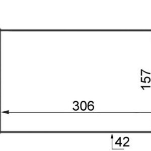 KALORİFER RADYATÖRÜ VW TRANSPORTER T4 1.9D-TD-2.0D-2.4D-2.5D-TD ARKA 306x157x42 AC /- 701819031A-701819031B