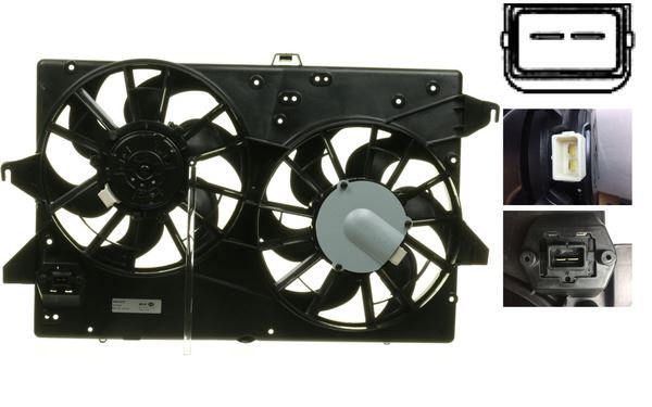 FAN MOTORU FORD MONDEO 93 2.0 ZETEC ÇİFTLİ