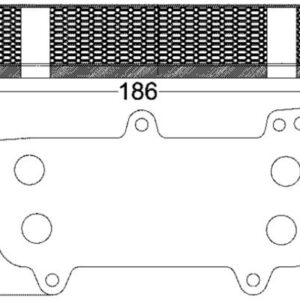 YAĞ SOĞUTUCUSU TRANSPORTER T5 - TOUAREG 2.5 TDI 2004-2010 130PS 070117021D