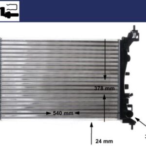 MOTOR SU RADYATÖRÜ OPEL CORSA D-CORSA E 1.2-1.4 A12XER A12XEL B12XEL A14XER B14XER 11 540x378x23 1300312-1300339-13249566-13399870