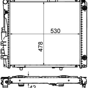 MOTOR SU RADYATORU MERCEDES W124 S124 C124 A124 KLIMALI