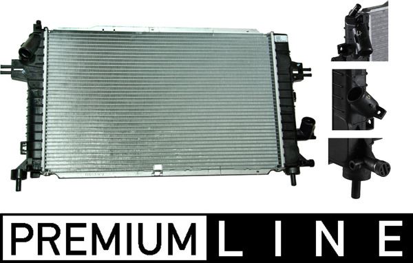 RADYATÖR ASTRA H 1.3-1.7-1.9 CDTİ 04 ZAFIRA 1.7-1.9 CDTI 05 AC KLİMASIZ-KLİMALI MEK 599x368x26 13143570-1300269-13128925-1300271