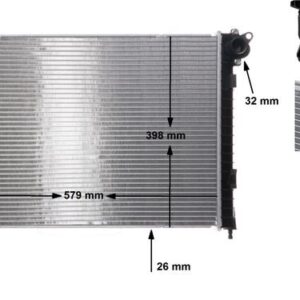 MOTOR SU RADYATORU MINI R50 R53 01 06 R52 04 08 17117570821
